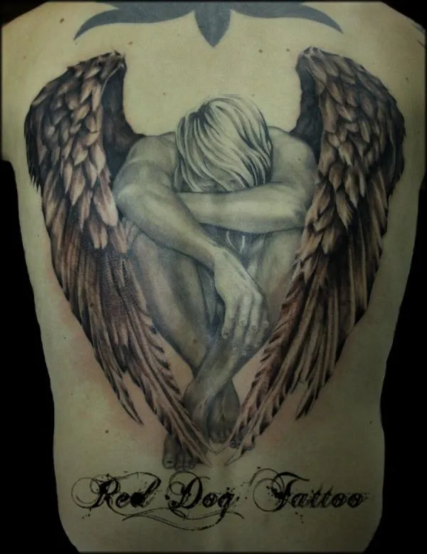 50 Holy Angel Tattoo Designs | Cuded