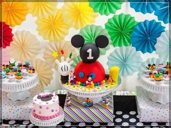 50 ideas de fiesta Mickey mouse espectaculares