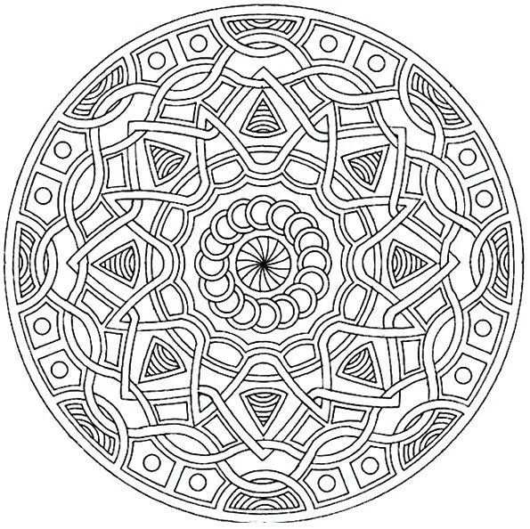 50 Imágenes de Mandalas para colorear e imprimir con dibujos ...