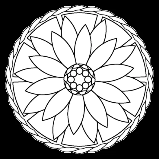 50 Imágenes de Mandalas para colorear e imprimir con dibujos ...