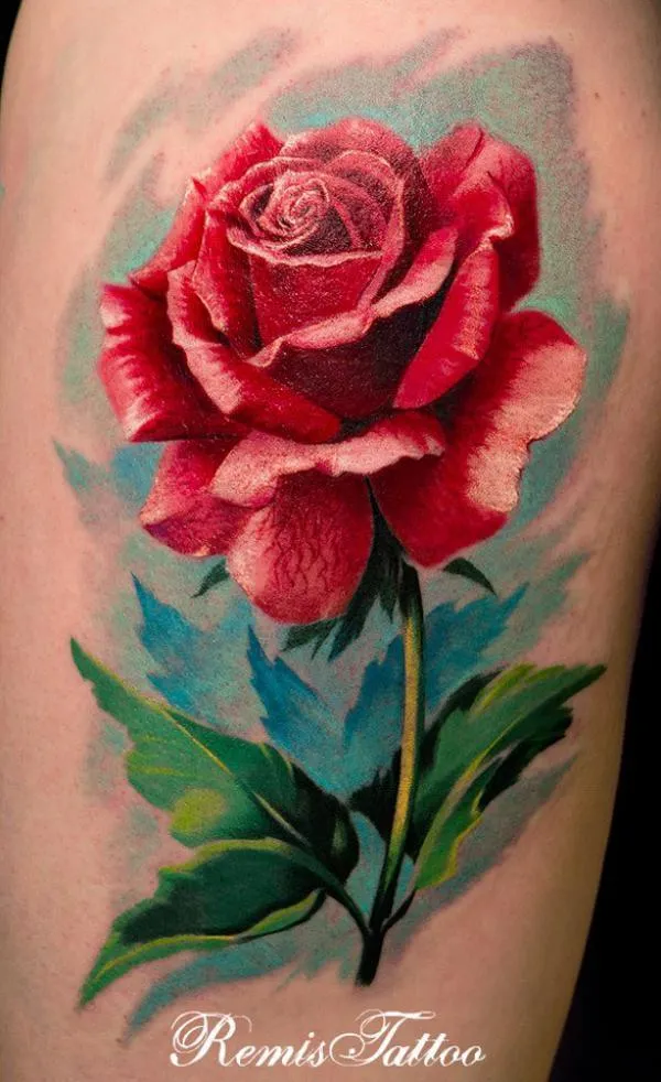 50+ Meaningful Rose Tattoo Designs | Cuded