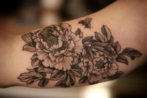 50 Peony Tattoo Designs and Meanings | Art and Design