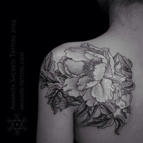 50 Peony Tattoo Designs and Meanings | Art and Design