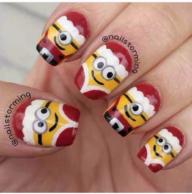 Más de 50 nuevas uñas decoradas de Navidad | Decoración de Uñas ...