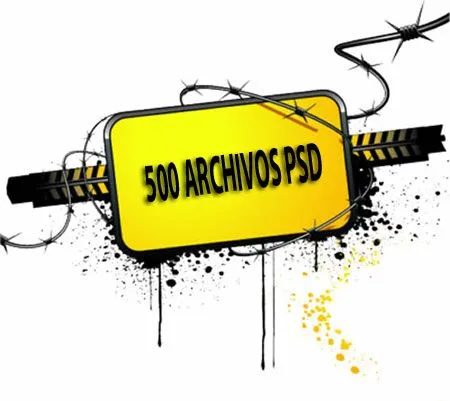 500 archivos psd para descargar gratis