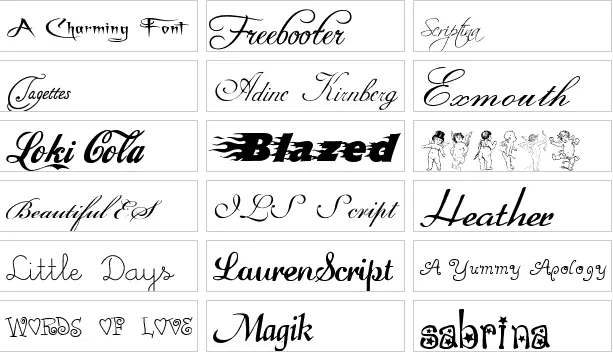 500 fuentes o fonts para photoshop - dale un toque original a tus ...