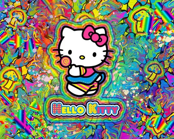 De que color es la Hello Kitty - Imagui