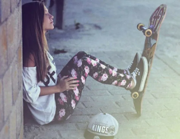 Pants: cute, beautiful, skate, girl, summer, shirt, vans, shoes ...