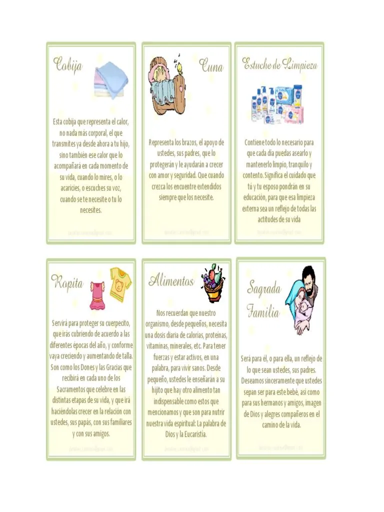 6-Baby Shower Biblico | PDF | María, madre de Jesús | Creencia (fe)