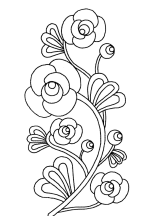 60 Imágenes de flores para Colorear dibujos | Colorear imágenes