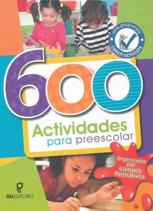 600 ACTIVIDADES PARA PREESCOLAR / PD.. LOPEZ MIGUEL ANGEL. Libro en papel.  9789689118299 Librería El Sótano