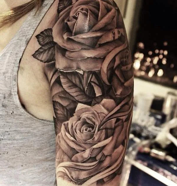 65+ Beautiful Flower Tattoo Designs | Art and Design