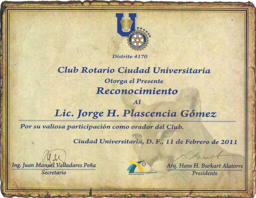 67755 | Rotary E-Club of Latinoamérica | D-4200.: Recibe ...