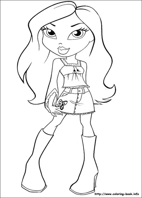 Arriba más de 71 dibujos para imprimir bratz muy caliente - camera.edu.vn