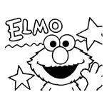 75 Dibujos para Colorear de Elmo ~ El Bebe de Mama - Embarazo, Parto ...