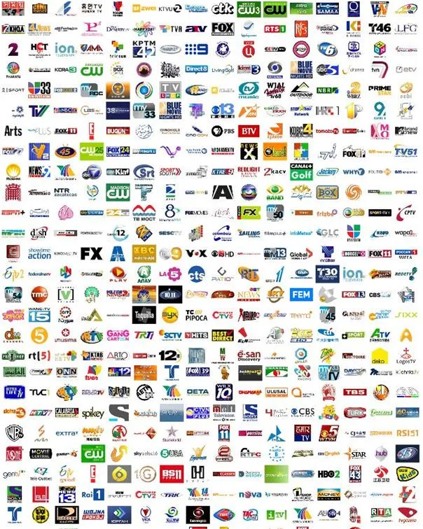 9000 mil logos de canais de tv nacionais e internacionais! | We Do ...