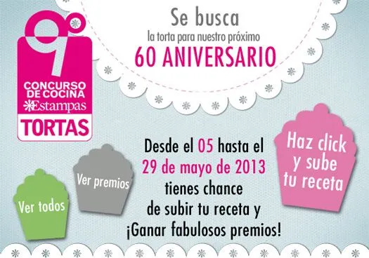 9no Concurso de Cocina Estampas: Se busca la torta aniversario ...