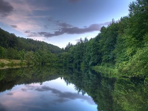 Aabach, paisajes naturales cerca a Zúrich