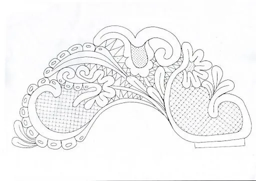 Abanicos para colorear - Dibujos para colorear - IMAGIXS