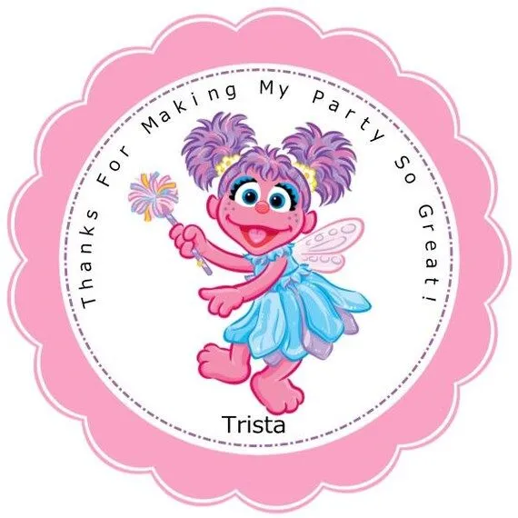 Abby Cadabby personalizada pegatinas Party por KiddieCreations1