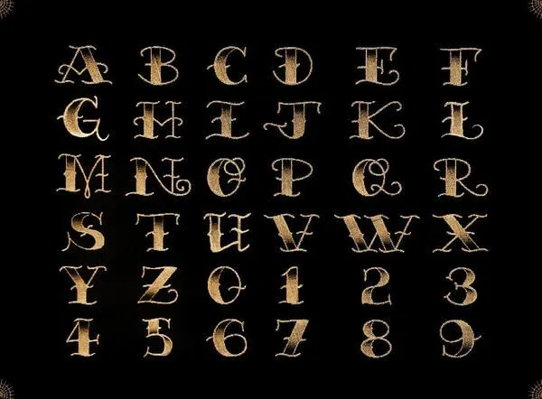 Abc para tatuajes - Imagui