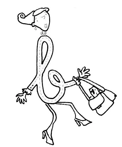 ABECEDARIO ANIMADO LETRILANDIA PARA PINTAR