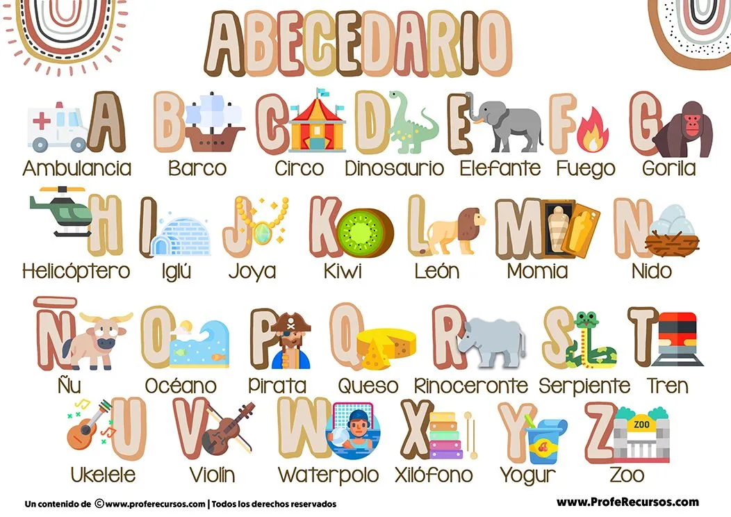 Abecedario de animales