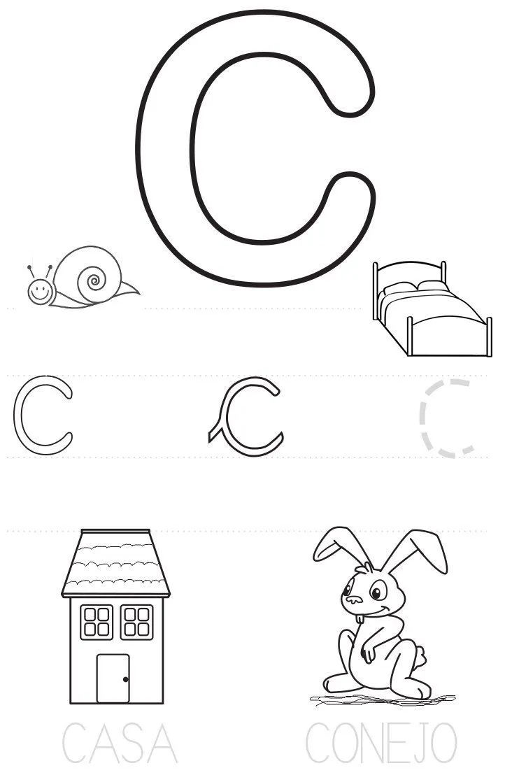 Abecedario para colorear (actividades para primaria-4) (worksheet) «  EDUCACION