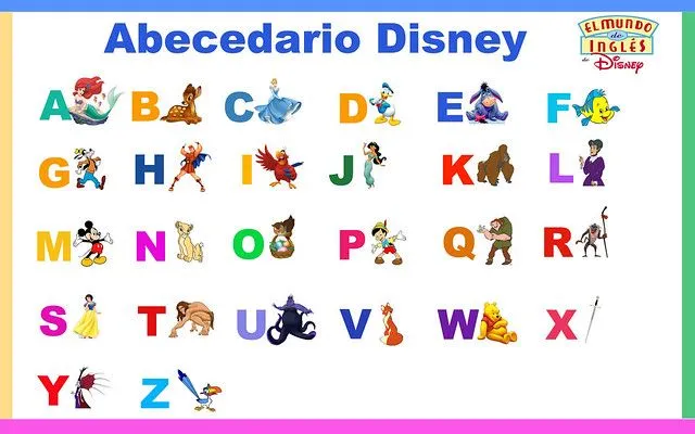 Abecedario Disney - Imagui