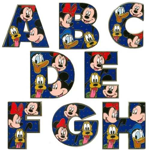 Abecedario Mickey - Imagui