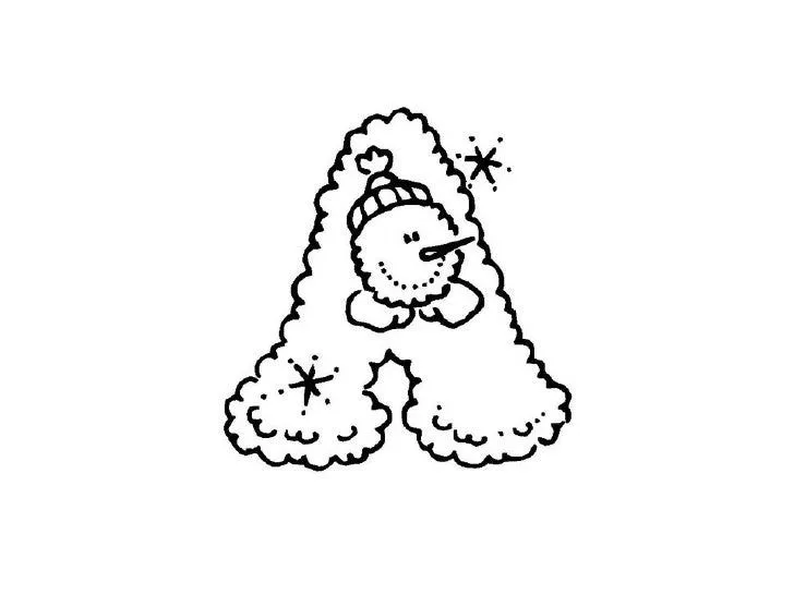 Abecedario navideño - Imagui