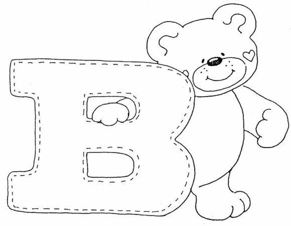 abecedario de ositos | Artesanato y DIY y manualidades