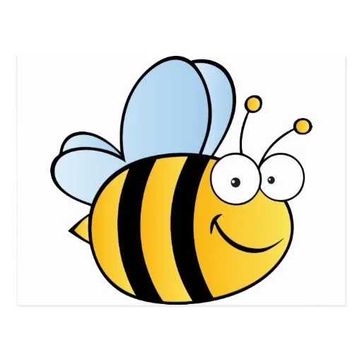 abeja_linda_del_dibujo_animado ...