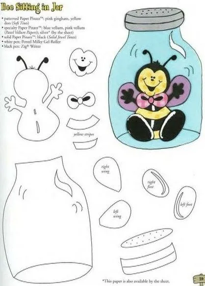 Abejita. | Creaciones Claudia