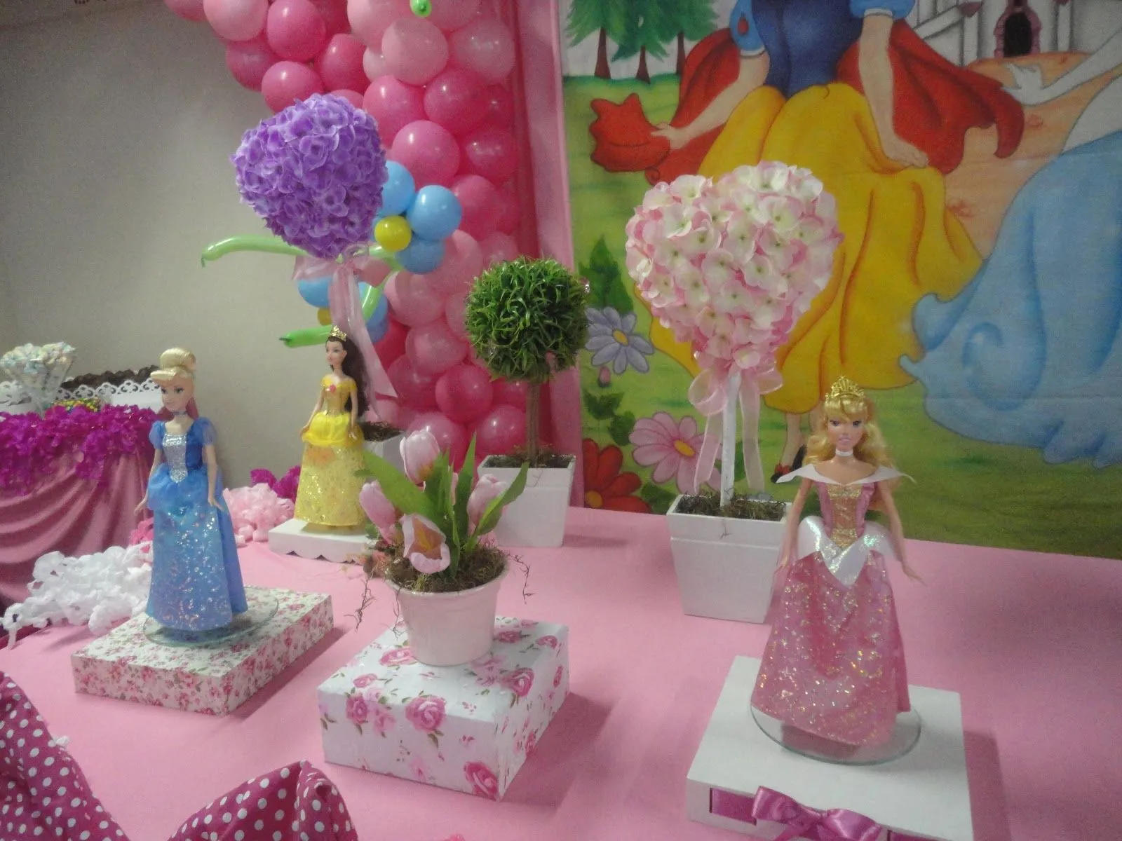 Abra Cadabra Festas: DECORAÇÃO PRINCESAS