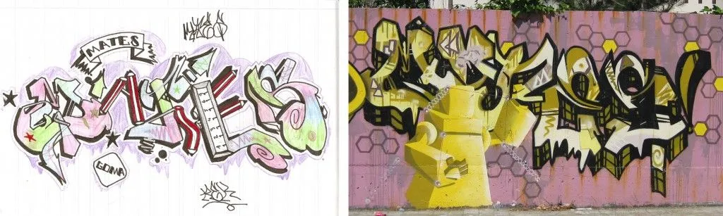 Matematicas Maravillosas: Grafitis y MATEMÁTICAS