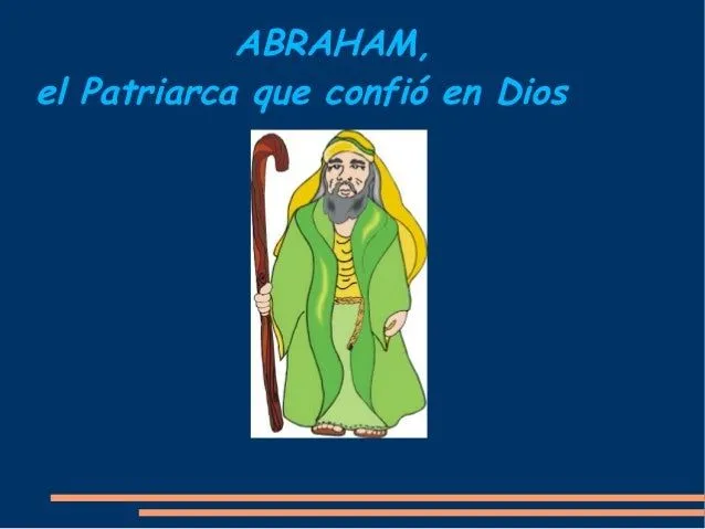 Abraham, power point