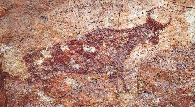 Abrigo rupestre La Peña del Escrito: monumentos en Villar del Humo ...