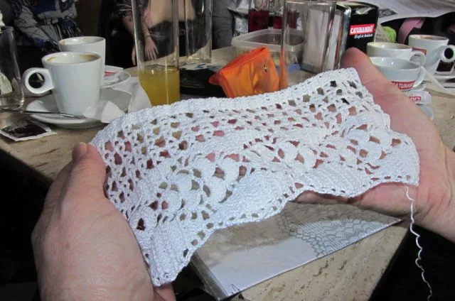 Puntas de crochet para mantoncillos - Imagui