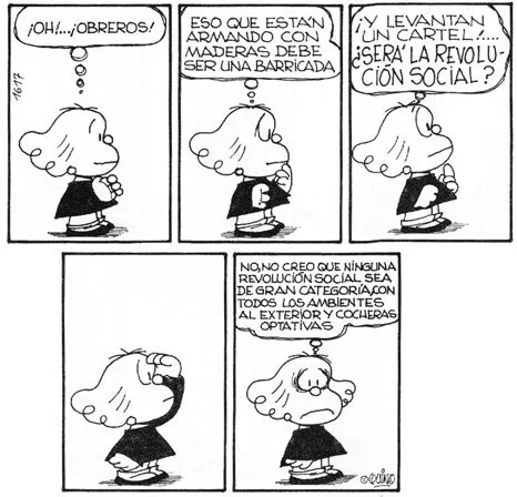 Absolutamente libre: Libertad... la amiguita de Mafalda