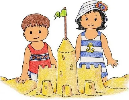 La abuela atómica: Un castillo de arena.Infantil y 1er.