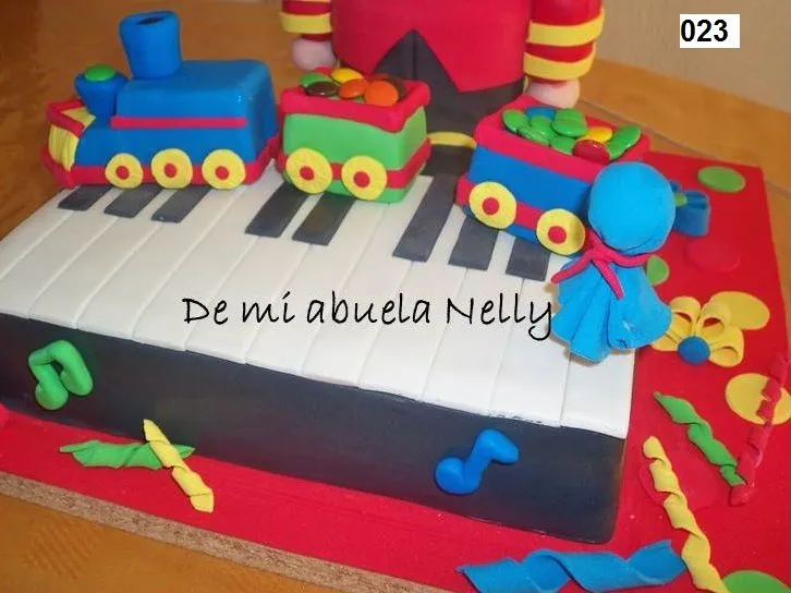 De mi abuela Nelly: Tortas para Niños