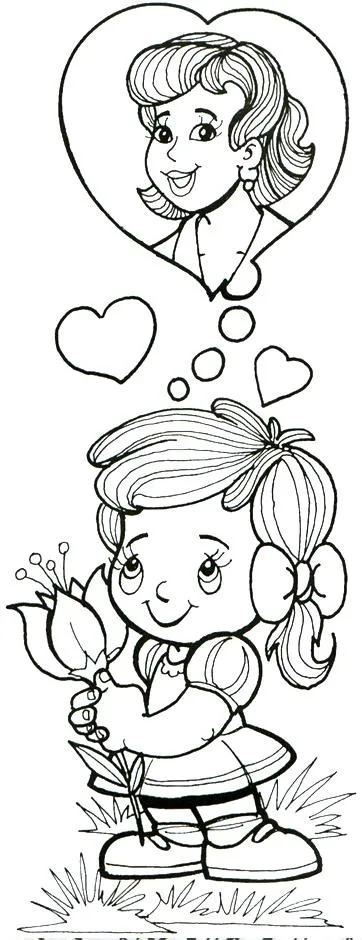 ME ABURRE LA RELIGIÓN: DIBUJOS PARA COLOREAR. DÍA DE LA MADRE