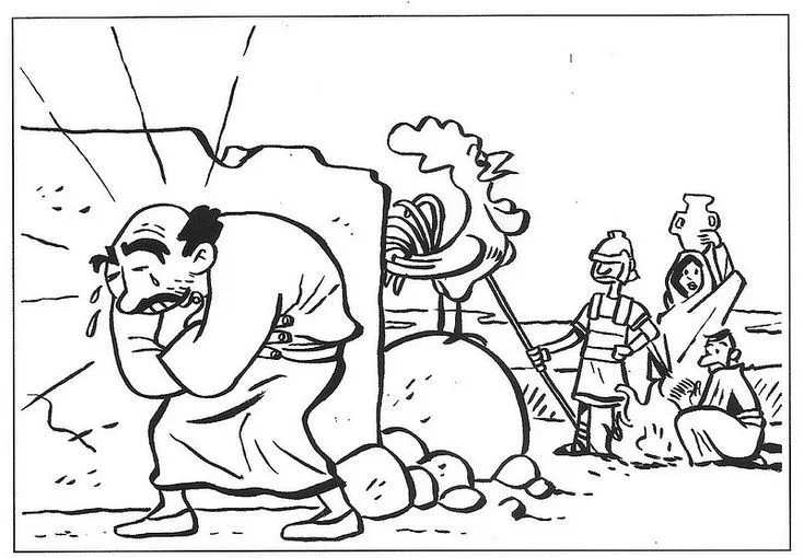 ME ABURRE LA RELIGIÓN: Dibujos para colorear pasión, muerte y ...