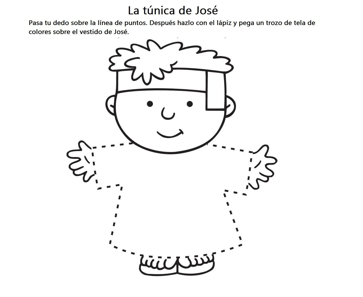 BUENAS NOTICIAS PARA LOS NIÑOS: JOSÉ Y SU TÚNICA DE COLORES