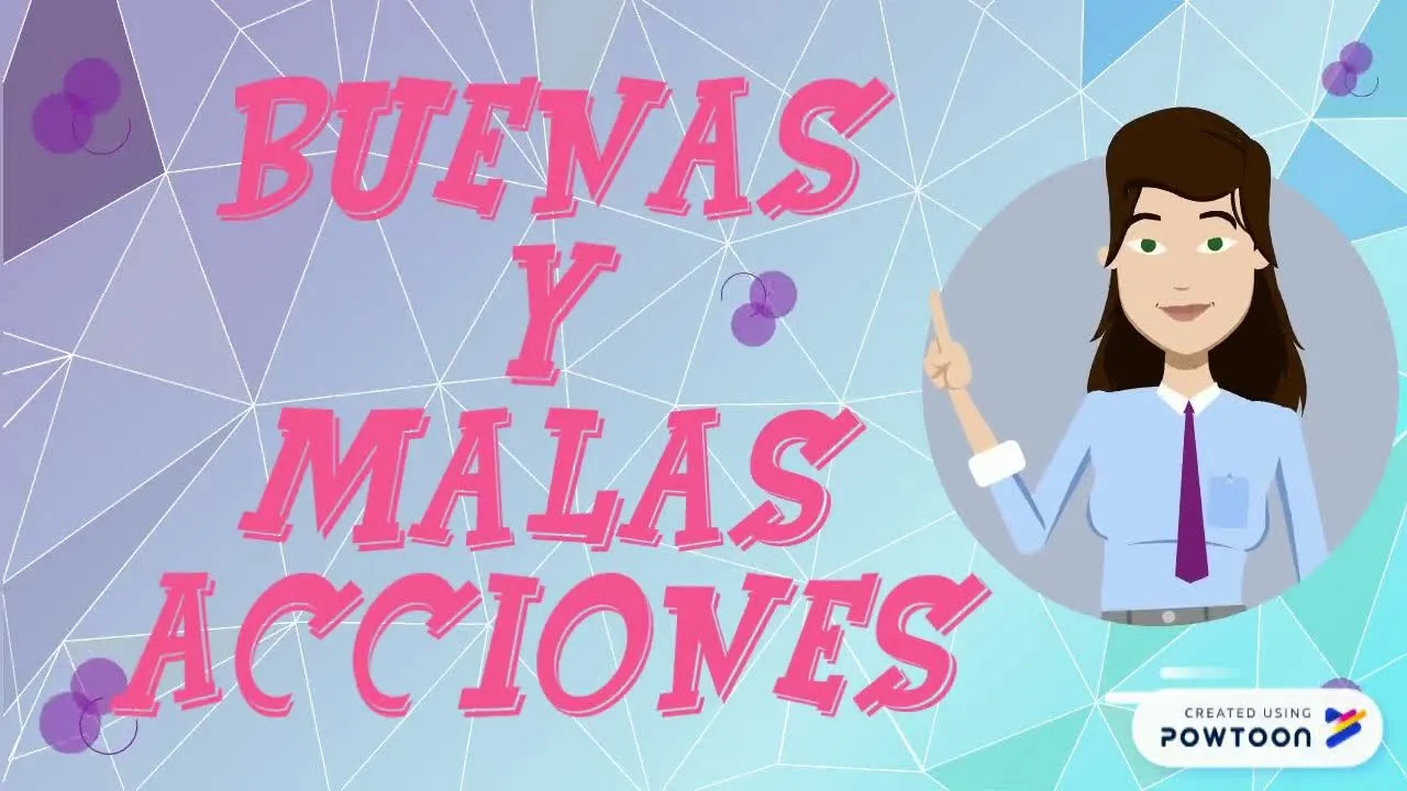 Acciones Buenas Y Malas - YouTube