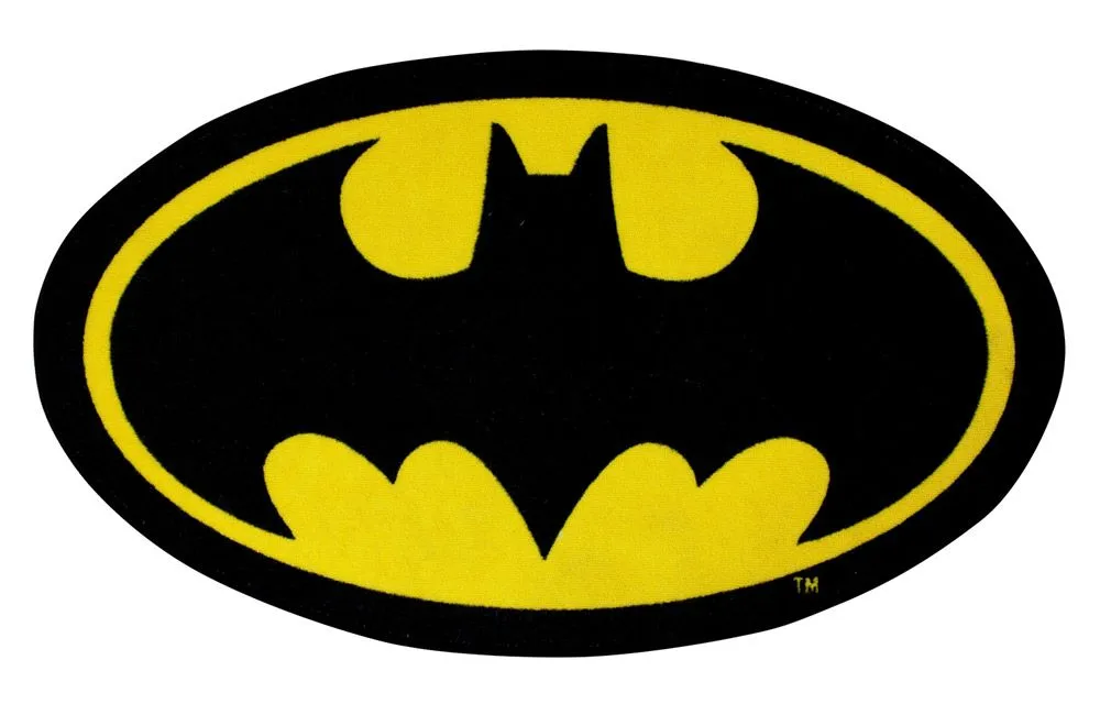 Acero y Magia: Alfombra Logo Batman DC Comics