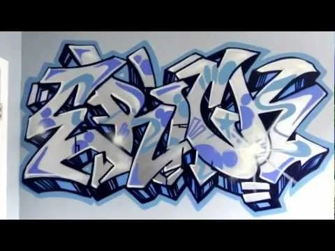 acharles erick's graffiti room - YouTube