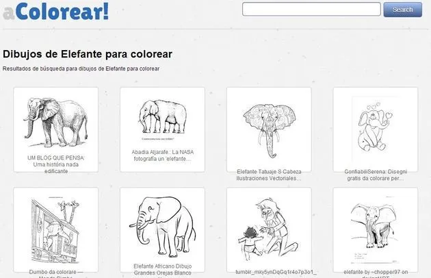 aColorear, buscador de dibujos para colorear para niños