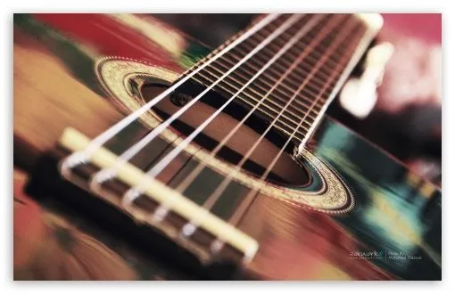 Acoustic Guitar HD desktop wallpaper : Widescreen : High ...